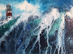 Crashing-waves