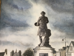 Gainsborough's Statue, Sudbury.JPG