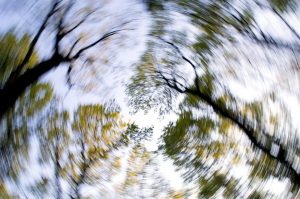 Blurry image representing dizziness